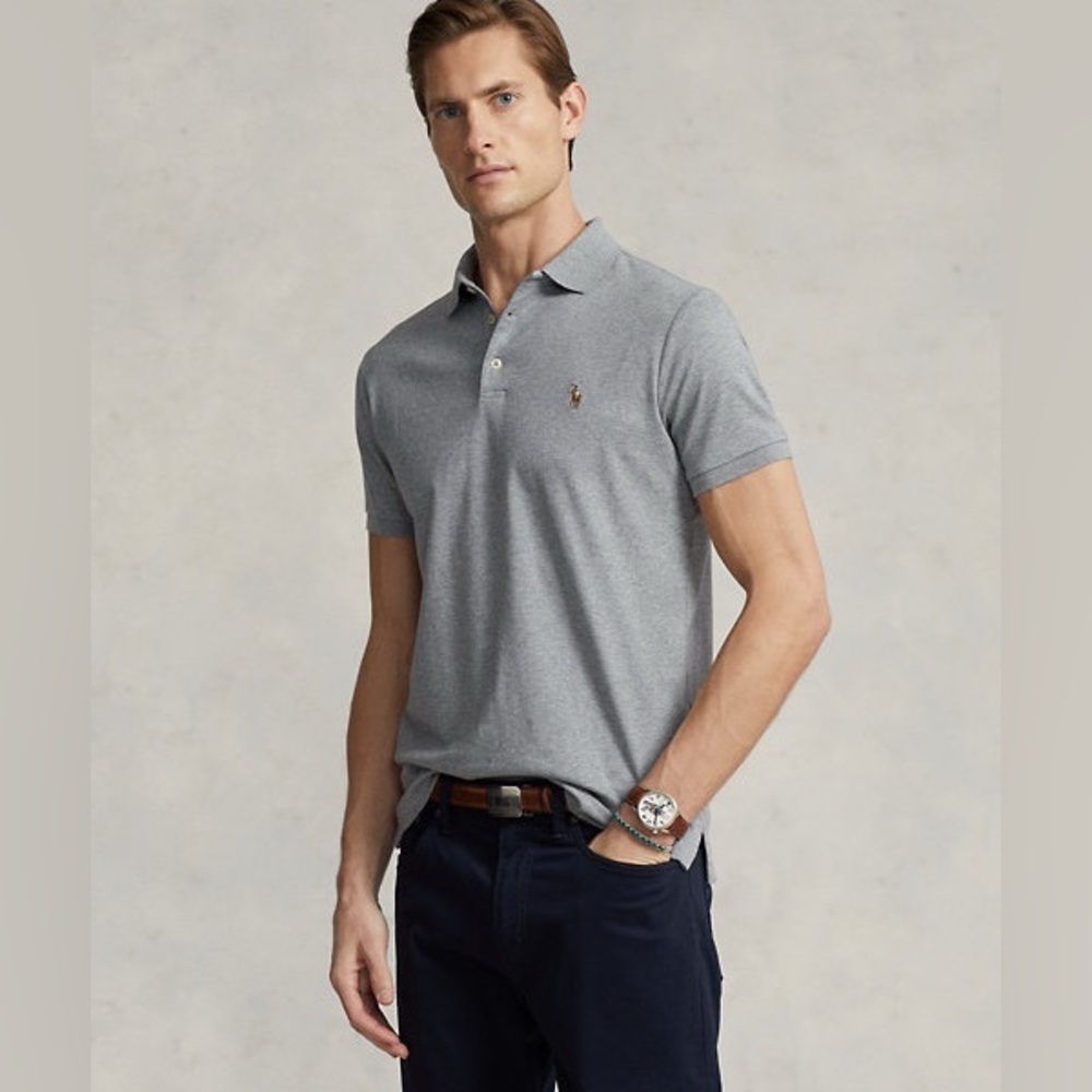 Custom Slim Fit Soft Cotton Polo Shirt
Polo Ralph Lauren